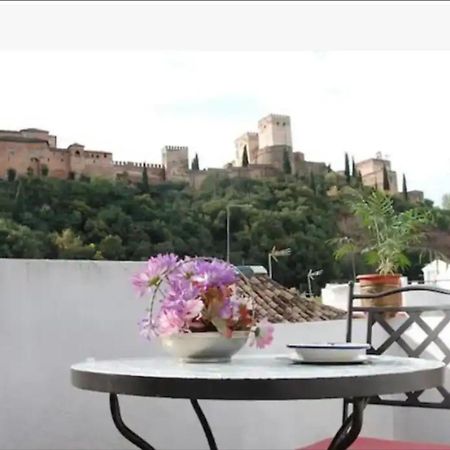 Atico Con Terracita Y Vistas Alhambra, Centro Daire Granada Dış mekan fotoğraf